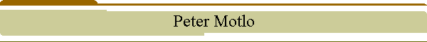 Peter Motlo