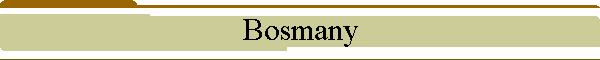 Bosmany