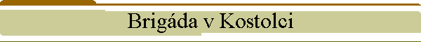 Brigda v Kostolci