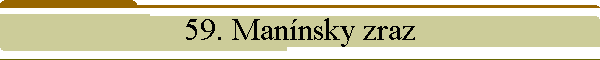 59. Mannsky zraz