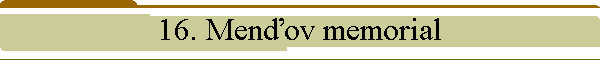 16. Menov memorial