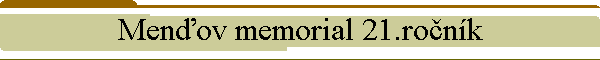 Menov memorial 21.ronk